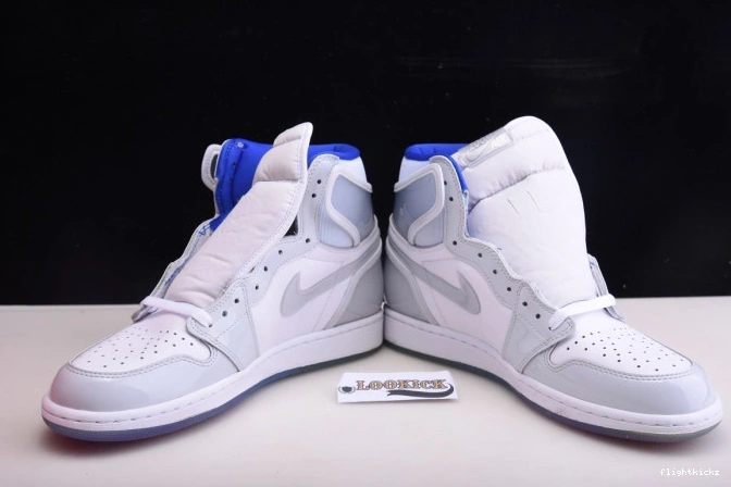 1 CK6637-104 Blue Jordan Air White Zoom Racer High Retro 1028
